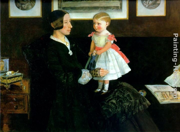 John Everett Millais Portrait of Mrs James Wyatt